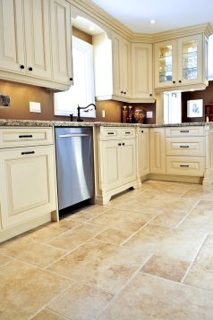 interior of the kitchen