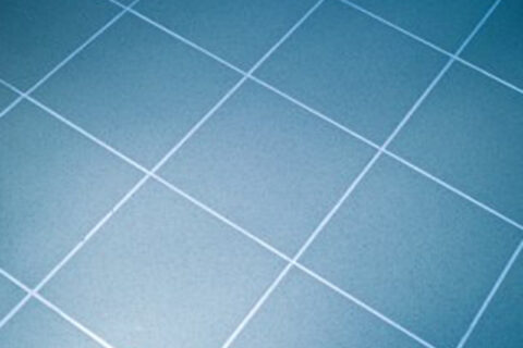 blue square tiles