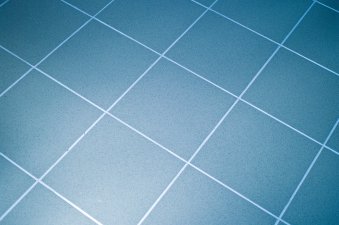 blue square tiles