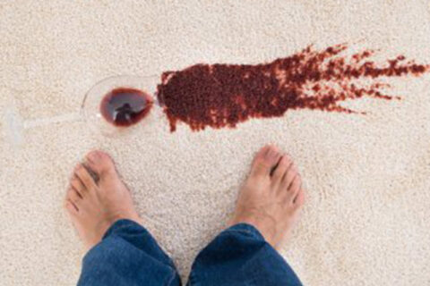 spoil drink on the floor