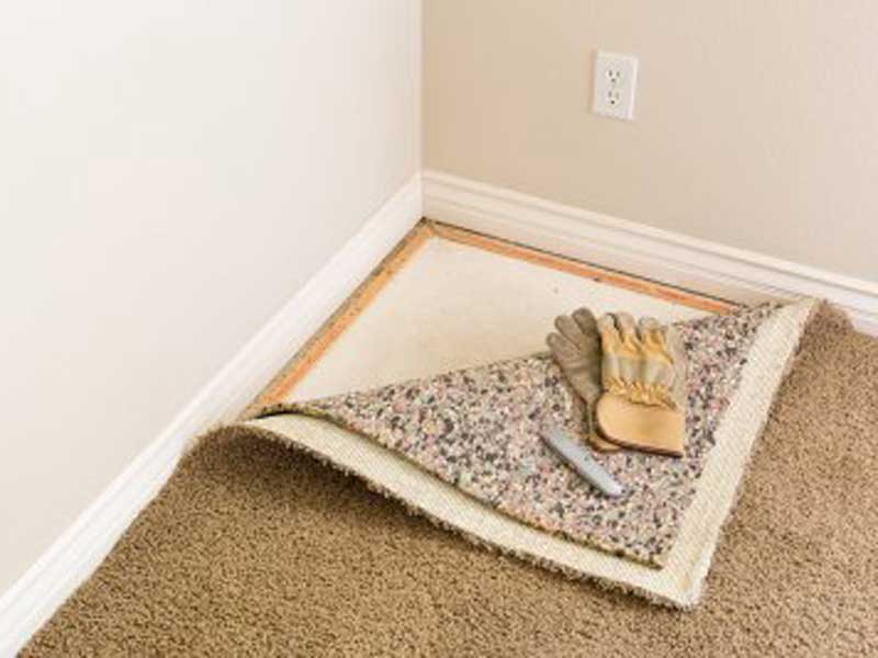 installing carpet